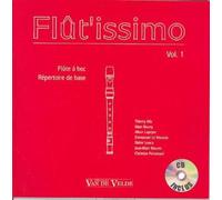 Collectif – Flût'issimo Volume 1 – Flûte à bec – Livre + CD – Van de Velde