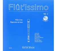 Collectif – Flût'issimo Volume 2 – Méthodes et pédagogie – Livre + CD