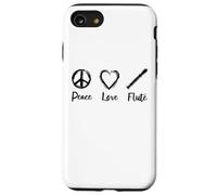 Flûtiste Amour Professeur de flûte Aérophone Coque pour iPhone SE (2020) / 7/8