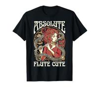 Flûtiste Flûtiste Absolute Flûte Mignonne Joueuse Fille Musicien T-Shirt