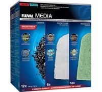 Fluval 306/307 & 406/407 Lot de médias filtrants