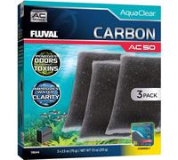Fluval AC50 FILTER paquet d'économie de carbone 3 pièces