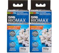 Fluval Biomax pour Filtre Intérieur Série U2/U3/U4, 110g (Lot de 2)