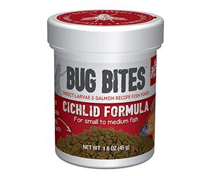 Fluval Bug Bites Cichlidae Formule pour Poissons, Small to Medium Fish