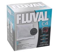 FLUVAL Charbon C4, 3 x 140 g 4,9 oz - Pour poisson