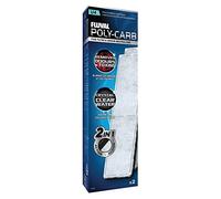 FLUVAL Cartouche en Polyester/Charbon pour Filtre Intérieur U4 pour Aquariophilie x 2