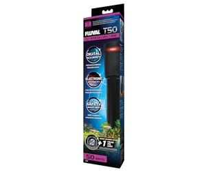 Fluval Chauffage entièrement électronique T50 pour aquariums d'eau douce jusqu'à 50 litres.