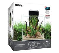 fluval aquarium équipé edge - 46 l - noir Noir