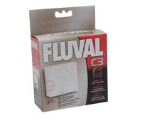 Fluval Éponge Polycarton C3-Filtre Pack De 3 Pour Poissons D'Aquarium