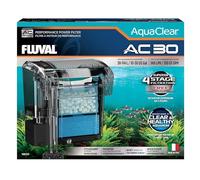 Fluval Filtre à Dos pour Aquarium AquaClear AC30, 569 lph