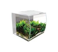 Fluval Flex 9 Kit d'aquarium - Aquarium pour Poissons et Plantes - Livré avec lumières LED, système de Filtration et Plus Encore - 91,4 x 45,7 x 45,7 cm - 34 L, 24 gallons - Blanc