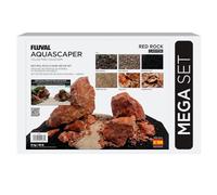 Fluval Pierre rouge pour aquarium Aquascaper Mega Kit de décoration