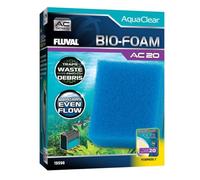 Fluval Recharge Bio-Foam Bleue pour Filtre à Dos pour Aquarium AquaClear AC20, 1 pièce