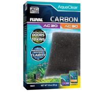 Fluval Recharge Charbon Actif pour filtres Sac à Dos pour Aquarium AquaClear AC20/30, 1 pièce