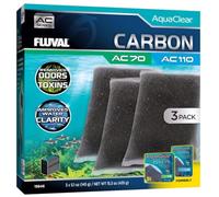 Fluval AC70/110 FILTRE paquet d'économie de carbone 3 pièces