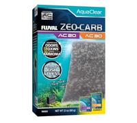 Fluval Recharge Zeo-Charbon pour filtres Sac à Dos pour Aquarium AquaClear AC20/30, 1 pièce