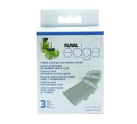 FLUVAL Sachets de 3 rechanges de charbon Clean & clear pour filtre Edge - 135 g