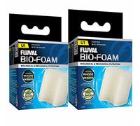Fluval Mousse pour filtre U1 Foamex 1 pour aquariophilie – Éponge – Lot de 2