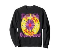 Flux avec Qigong Fleur d'Énergie et Harmonie Florale Sweatshirt