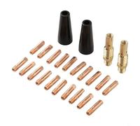 Flux Core Kit de 24 buses pour soudeur MB 14AK, éclaboussures minimisées et visibilité améliorée (0,6 mm)