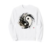 Flux d'eau Yin Yang Tai Chi Méditer l'harmonie en Mouvement Sweatshirt