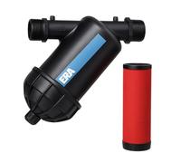 FLUXI-TECH Filtre à eau 130 microns - Débit élevé 14 m³/h, Pression 8 bars - Pour pompes, arrosage, systèmes hydrauliques - Protection contre les particules - BSP 1"1/2