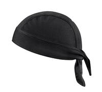 Fluxioxtna Bandana extensible et confortable pour homme et femme - Pour cyclisme, course à pied, yoga, séchage rapide - Pour un usage quotidien - Chapeau de cyclisme pour femme, Noir , Taille unique