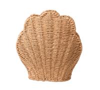 Fluxioxtna Boîte de rangement tressée en papier tressé à la main pour jouets, cosmétiques, décoration d'intérieur, accessoire de décoration de la maison, organiseur de bureau robuste