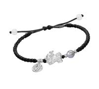 Fluxioxtna Breloque Pixius - Chaîne en cuivre réglable - Coffret cadeau inclus - Lucky Wealth, taille unique, Comme décrit