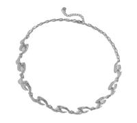 Fluxioxtna Collier ras du cou sophistiqué en métal à longueur réglable, unisexe, accessoire élégant pour les créateurs de tendances