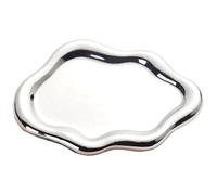 Fluxioxtna Creative Clouds Plateau à bijoux en céramique multifonctionnel Support de style domestique Base robuste pour bagues, boucles d'oreilles, accessoires élégants en forme de nuage