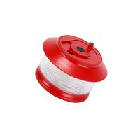 Fluxioxtna Guirlande lumineuse de camping rechargeable de 20 m - Portable - Lampe enroulable - Atmosphères extérieures - Lampe décorative durable et compacte