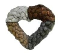 Fluxioxtna Nid d'oiseau multifonction en forme de cœur - Décoration à suspendre pour balcon, terrasse, beauté sauvage, jardin, décoration unique en forme de cœur