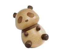 Fluxioxtna Porte-cure-dents en bois élégant en forme de panda pour la décoration de la maison, la cuisine et la table à manger