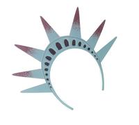 Fluxioxtna Serre-tête lampe torche Statue des Libertés Accessoires de scène Serre-tête pour Halloween et 4 juillet, accessoires de fête, fête de l'indépendance