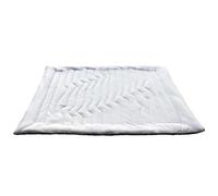 Fluxioxtna Tapis de refroidissement pour chiens et chats avec design chauffant pour animaux de compagnie toute saison sûr polyester naturel tapis de jour chaud accessoire de repos pour chien chat