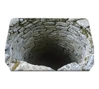 Fluxioxtna Tapis de sol moderne avec impression illusion d'optique 3D, antidérapant, tapis de sol pour la maison, la salle de bain, les décors d'entrée, paillasson