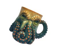 Fluxioxtna Tasse à bière médiévale pirate avec poignée résistante à la chaleur, tasse à café de grande capacité pour restaurant, maison, collectionneur, tasse de fête sur le thème du dragon