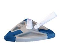 Fluxioxtna Tête d'aspirateur triangulaire à huit niveaux avec poignée de brosse pour piscines