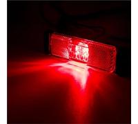 FLVRJOKT 4/8/10 Pièces 12V 24V 4 LED Feu De Position Latéral Externe De Voiture Indicateur D'avertissement De Position Clignotant Arrière Remorque Camion Van(4pcs,10)