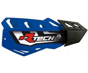 FLX CROSS/ENDURO HANDGUARDS (BLUE) (AVEC 2 TYPES DE FIXATION AU GUIDON ET AUX PO