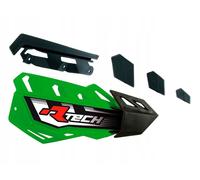 FLX CROSS/ENDURO HANDGUARDS (COULEUR VERTE) (AVEC 2 TYPES DE SUPPORTS DE GUIDON