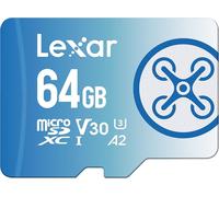 Fly 64gb Micro Sd Card, Uhs-I Microsdxc Card, Up To 160mb/S Read A2, U3, C10, V30, Tf Card Compatible With Drone And Action Camera (Lmsflyx064g-Bnnaa)-Marque Générale