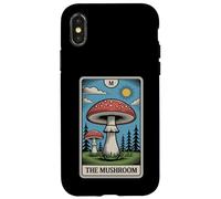 Fly Agaric Amanita Muscaria Carte de Tarot aux Champignons Coque pour iPhone X/XS