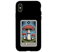 Fly Agaric Amanita Muscaria Carte de Tarot Le Magicien Champignon Coque pour iPhone X/XS