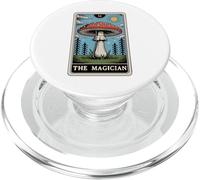 Fly Agaric Amanita Muscaria Carte de Tarot Le Magicien Champignon PopSockets PopGrip pour MagSafe