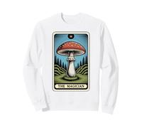 Fly Agaric Amanita Muscaria Carte de Tarot Le Magicien Champignon Sweatshirt