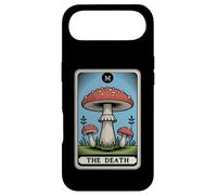 Fly Agaric Amanita Muscaria Carte de Tarot Motif Champignon de la Mort Coque pour iPhone Air