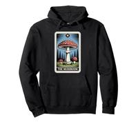 Fly Agaric Amanita Muscaria Carte de Tarot Motif Champignon Sweat à Capuche