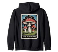 Fly Agaric Amanita Muscaria Carte de Tarot Motif Champignon Sweat à Capuche